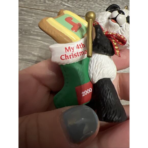 Hallmark Keepsake Ornament Child’s Fourth Christmas 2000 Child’s Age Collection - Picture 12 of 12